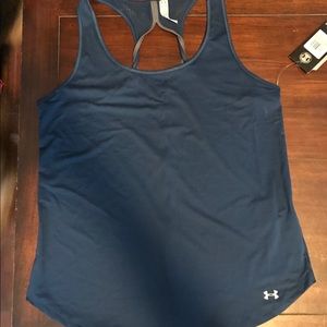 NWT Under Armour Tank. Navy. Womens Medium.